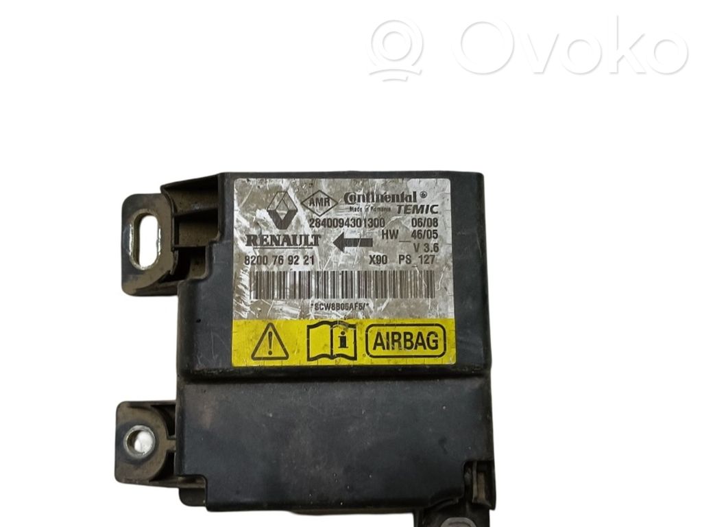 Dacia Logan I Airbag control unit/module 