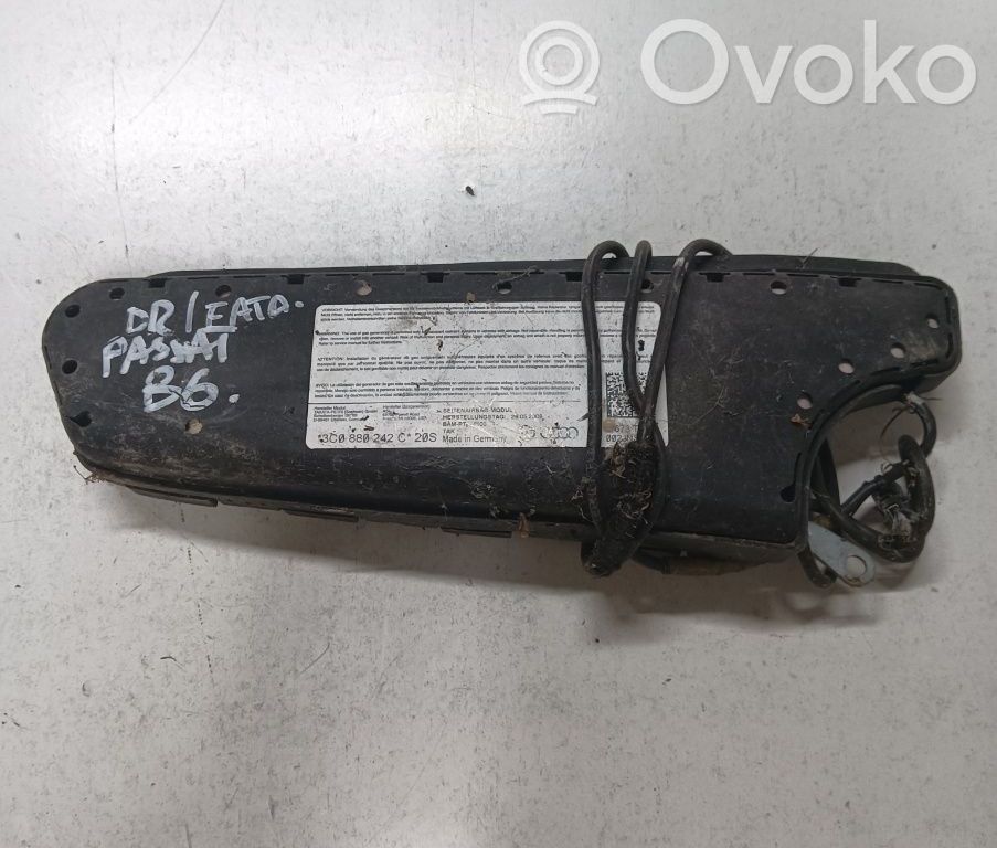 Volkswagen PASSAT B6 Poduszka powietrzna Airbag fotela 