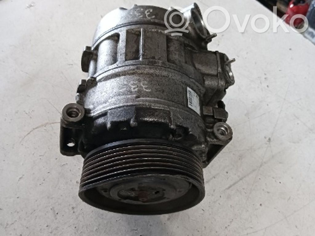BMW 3 E92 E93 Ilmastointilaitteen kompressorin pumppu (A/C) 