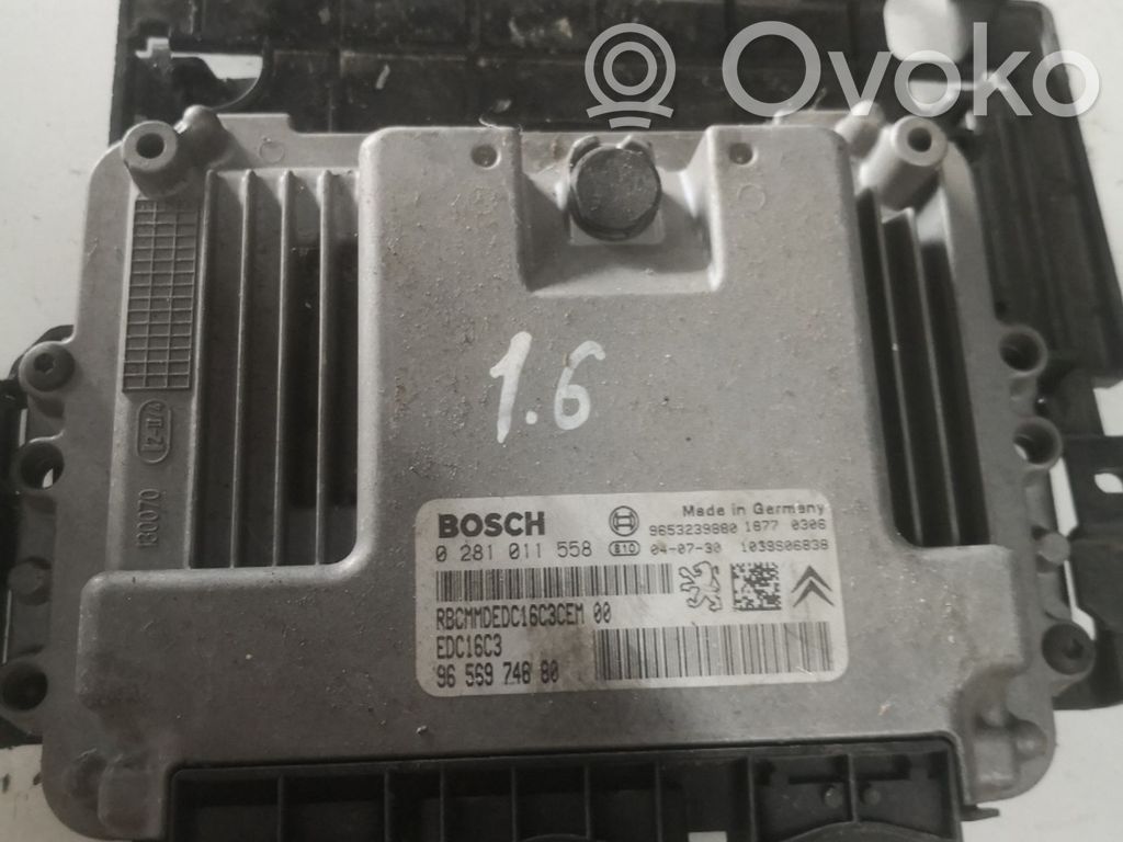 Peugeot 407 Engine control unit/module ECU 