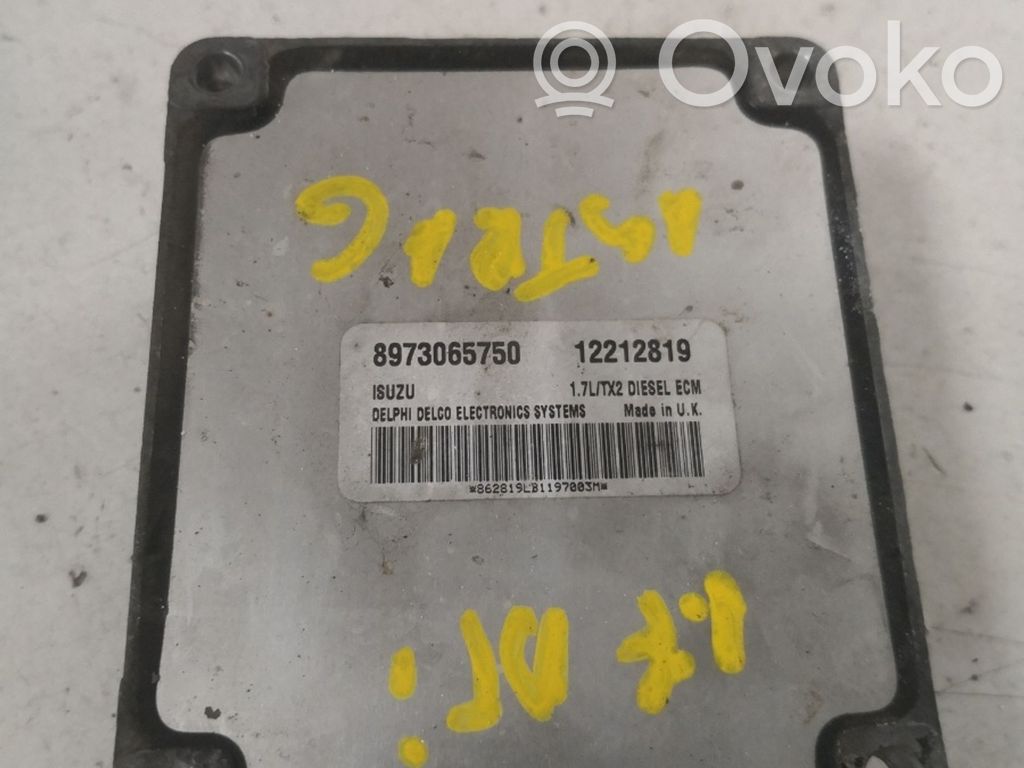 Opel Astra G Engine control unit/module ECU 