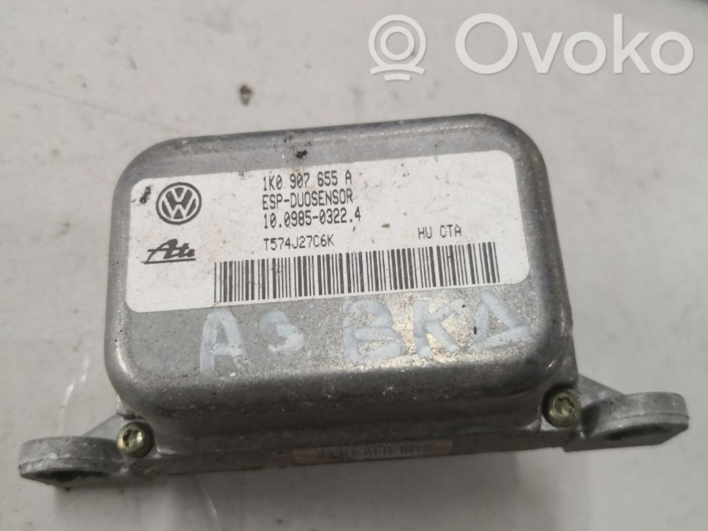ESP acceleration yaw rate sensor   1K0907655A
