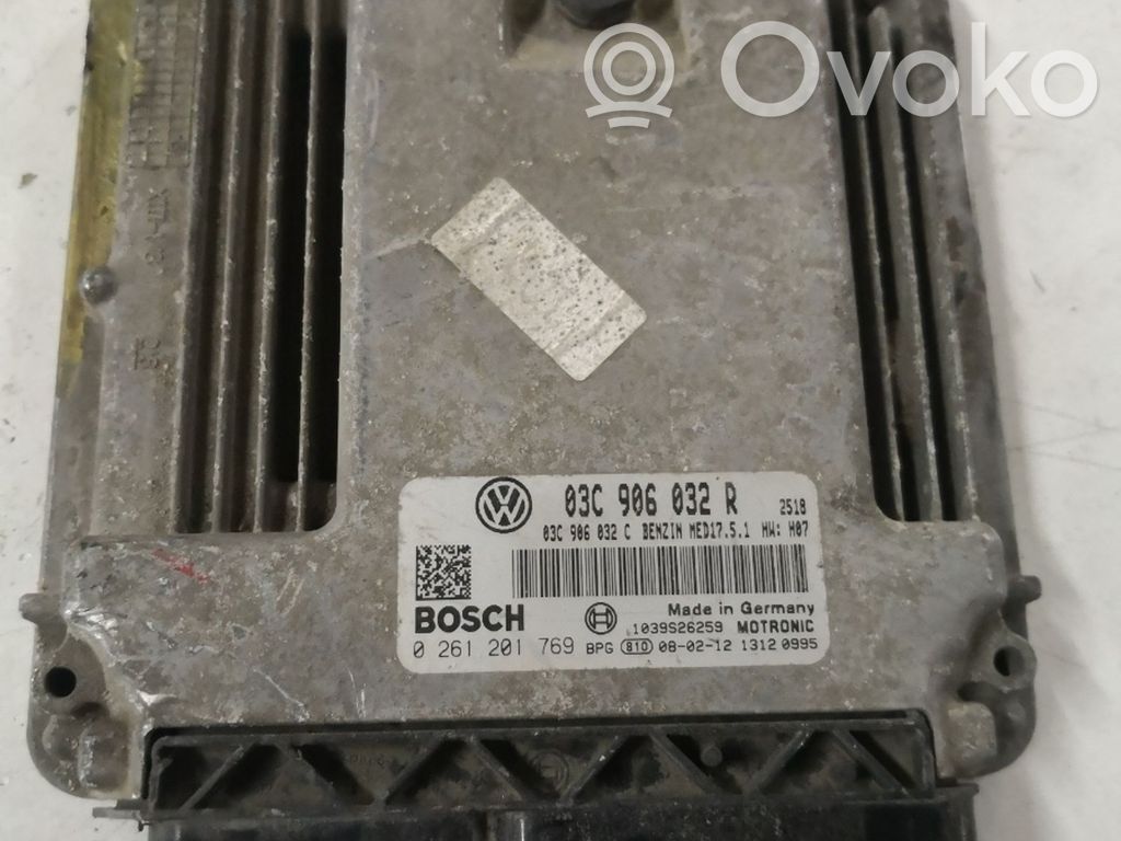 Engine control unit/module ECU   0261201769,03C906032R
