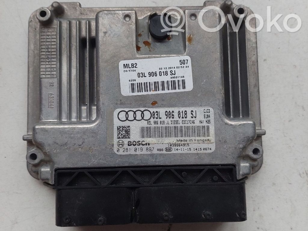 Audi A4 S4 B8 8K Engine control unit/module ECU 