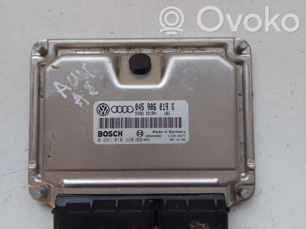 Unité de commande, module ECU de moteur   045906019G