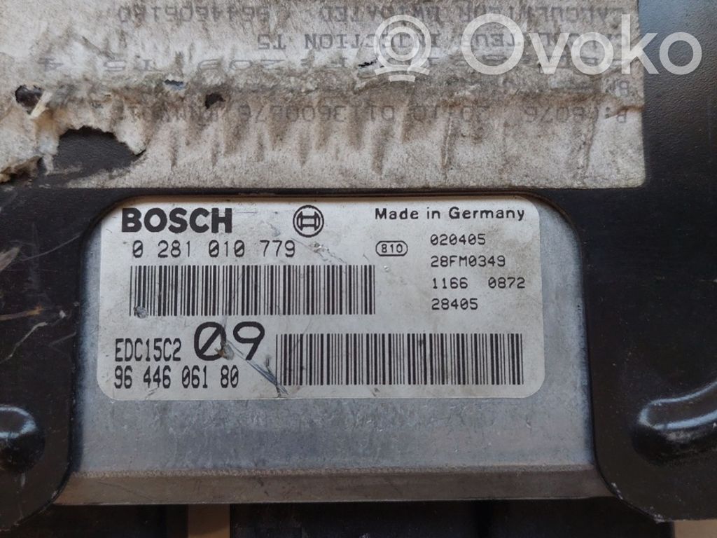 Engine control unit/module ECU   0281010779