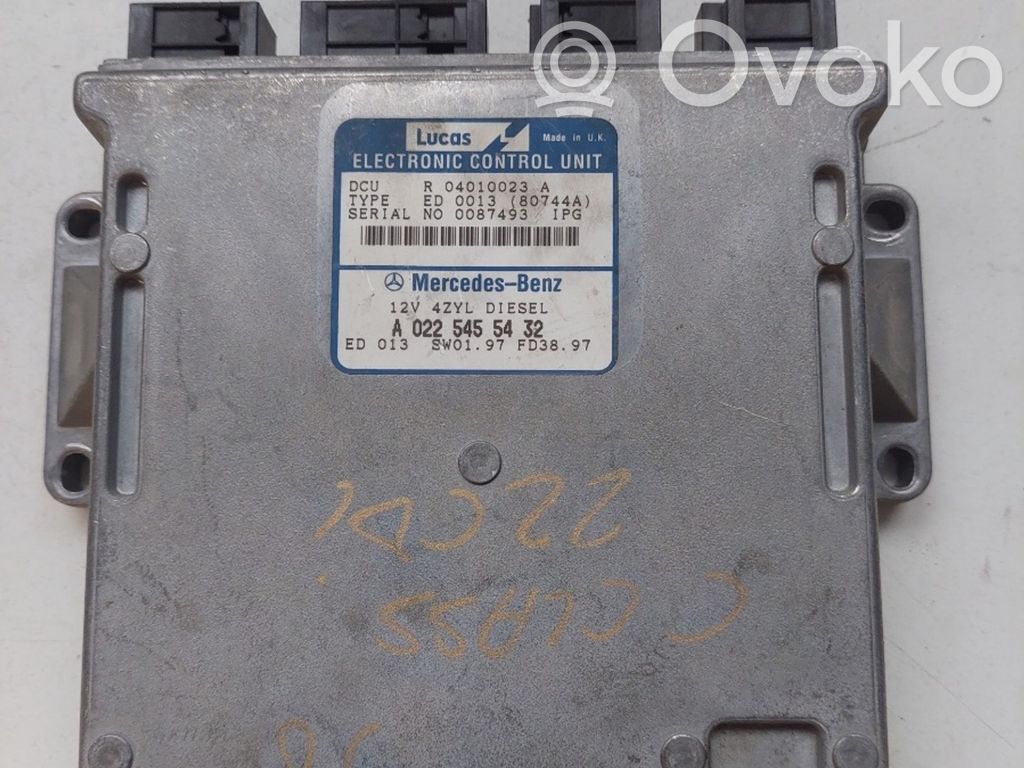 Mercedes-Benz C W202 Engine control unit/module ECU 