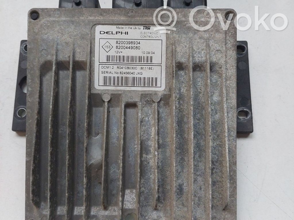 Renault Modus Engine control unit/module fan 
