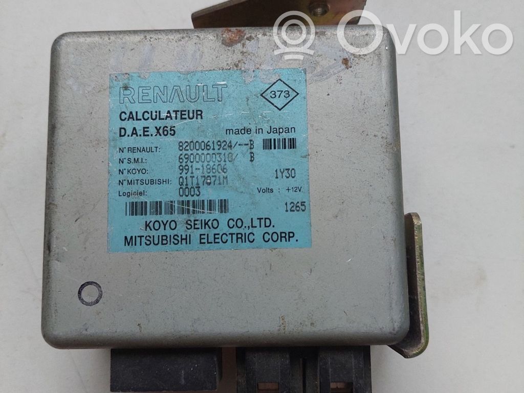 Renault Clio II Unidad de control/módulo de la combustión 
