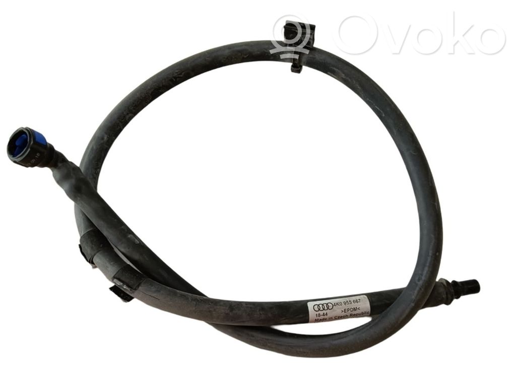 Audi A6 S6 C8 4K Windshield washer fluid hose 