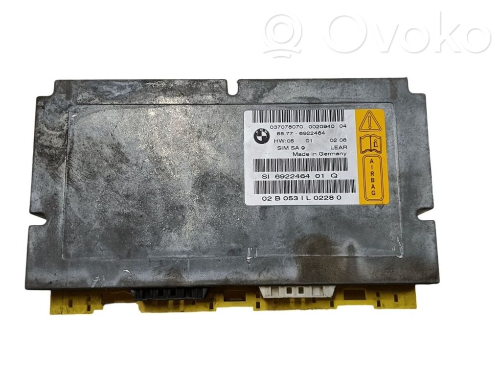Sterownik / Moduł Airbag   6922464