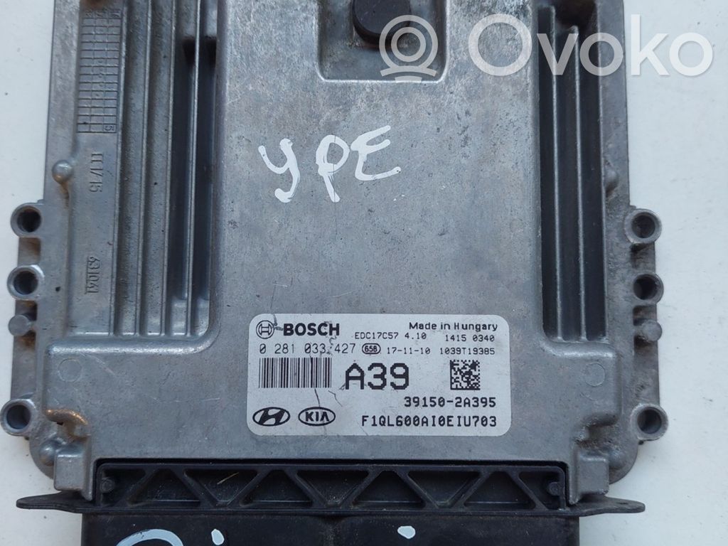 Engine control unit/module fan   0281033427