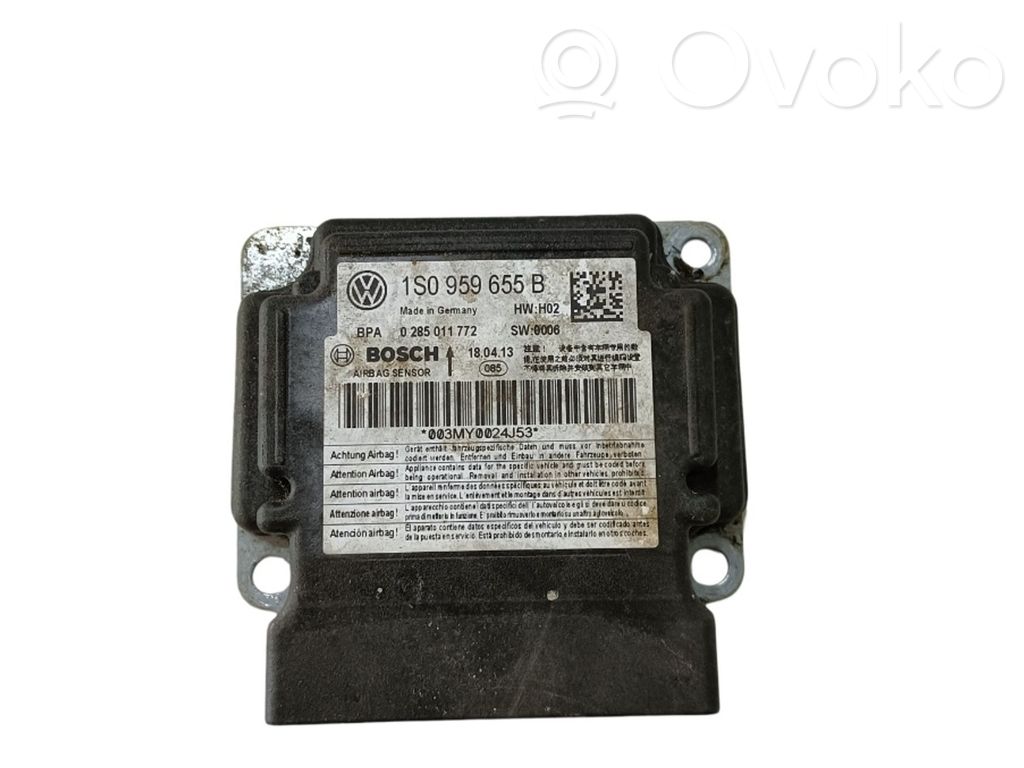 Volkswagen Up Airbag control unit/module 