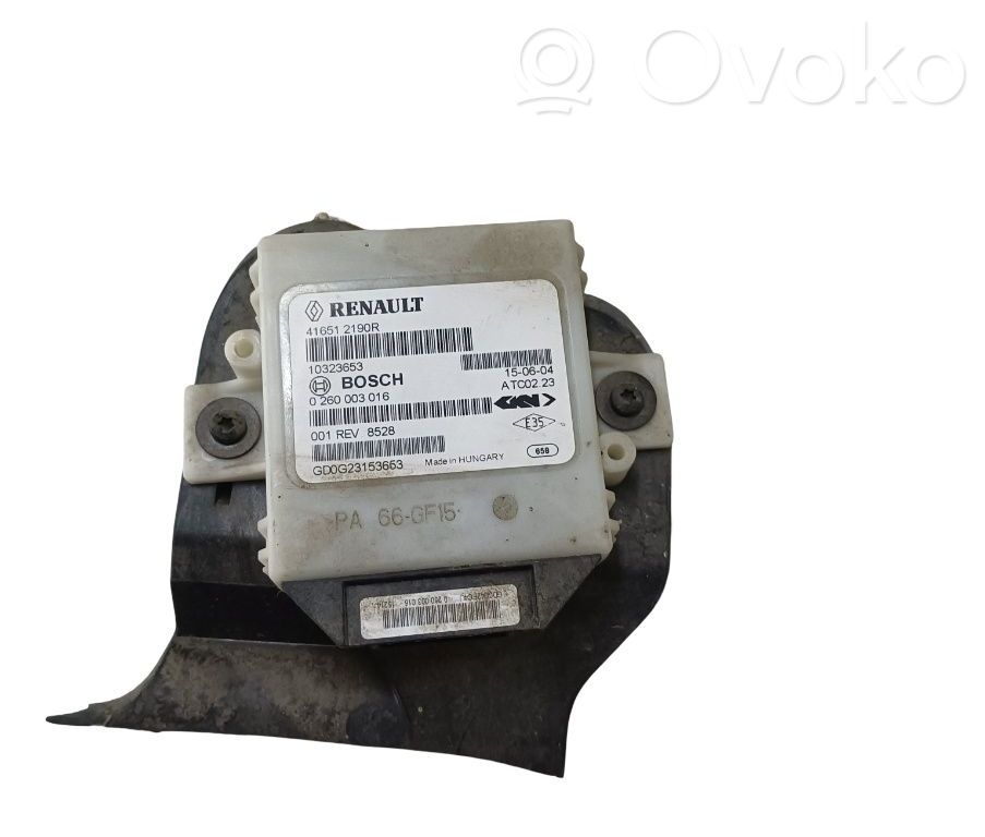 Dacia Duster Comfort/convenience module 