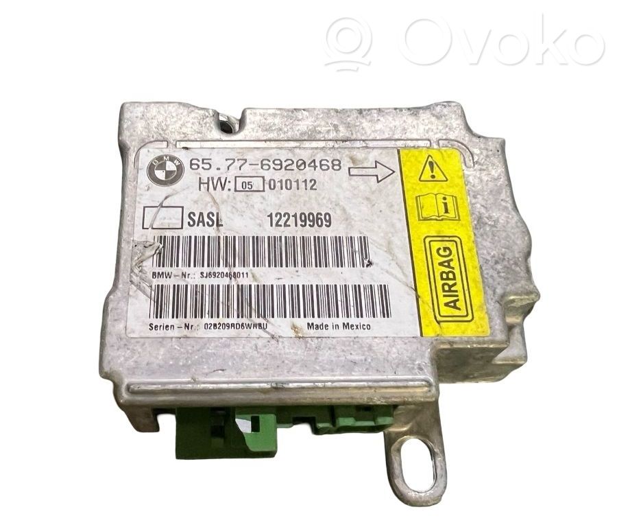 Turvatyynyn ohjainlaite/moduuli   6920468