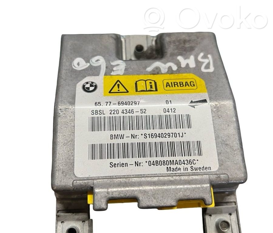 Turvatyynyn ohjainlaite/moduuli   S1694029701J