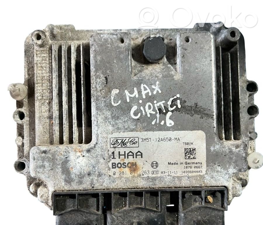 Ford Focus C-MAX Unidad de control/módulo ECU del motor 