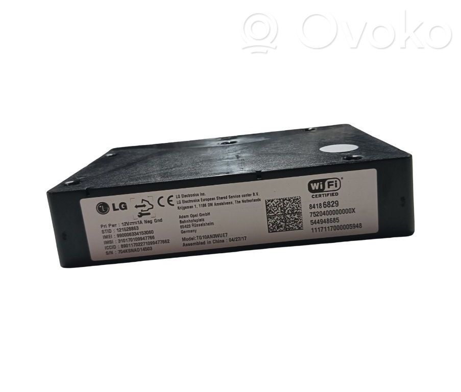 Opel Astra J Modul confort 
