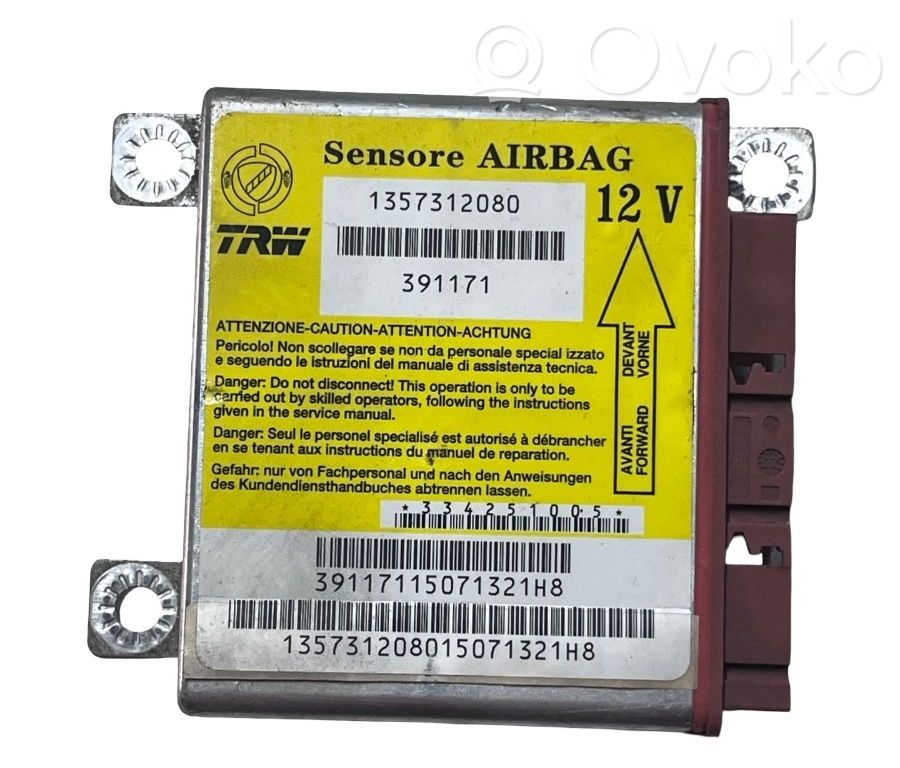 Peugeot Boxer Module de contrôle airbag 