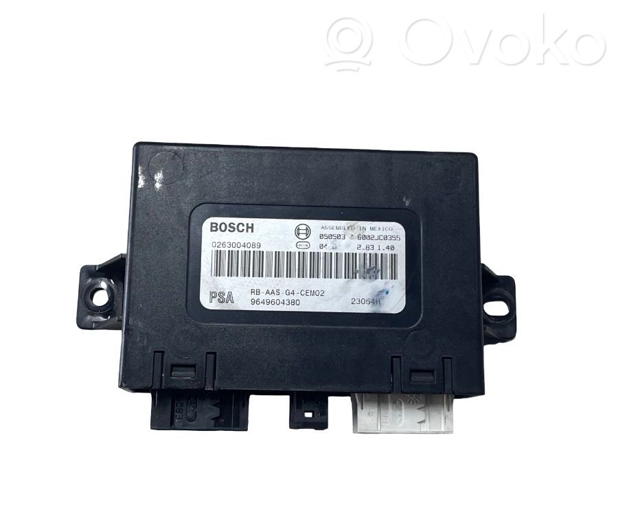 Parking PDC control unit/module   9649604380