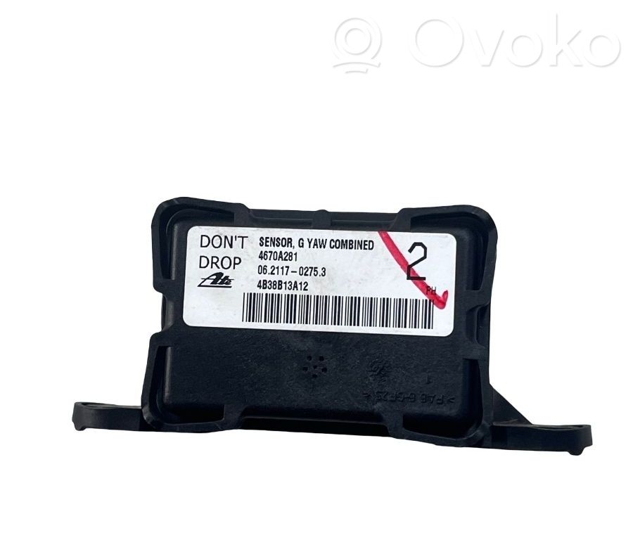 ESP acceleration yaw rate sensor   4670A281