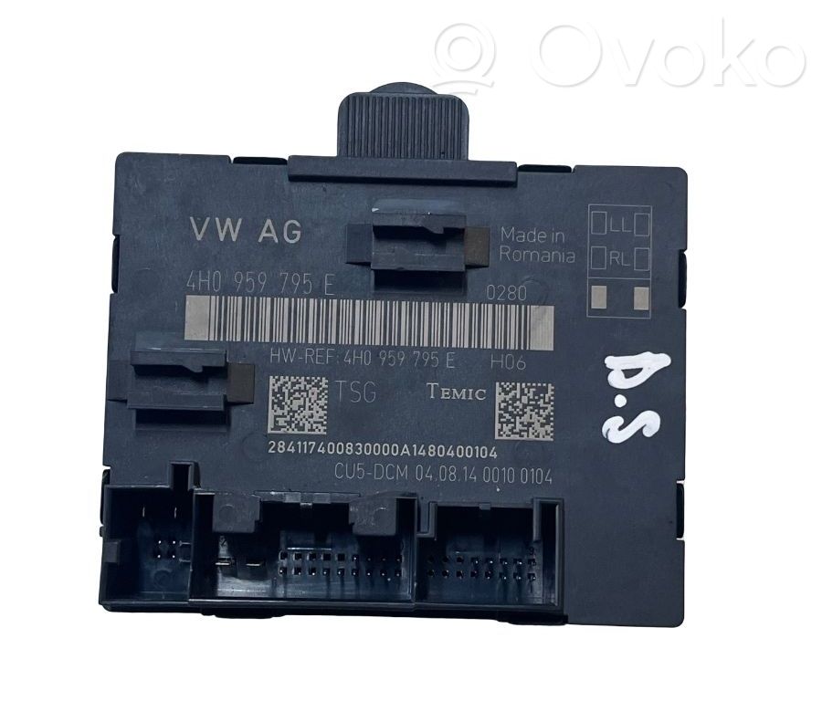 Door control unit/module   4H0959795E