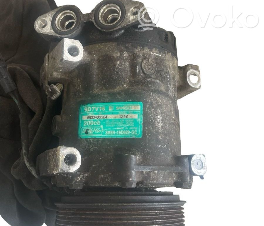 Compresor (bomba) del aire acondicionado (A/C))   3M5H19D629GC