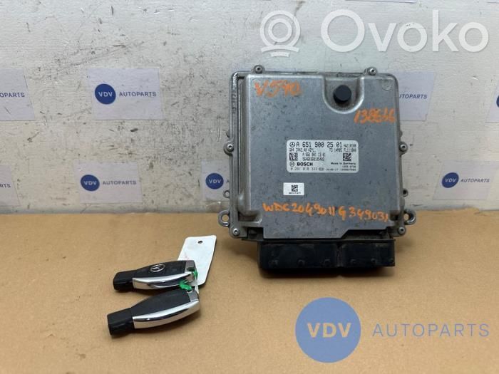 Mercedes-Benz GLK (X204) Komputer / Sterownik ECU i komplet kluczy 