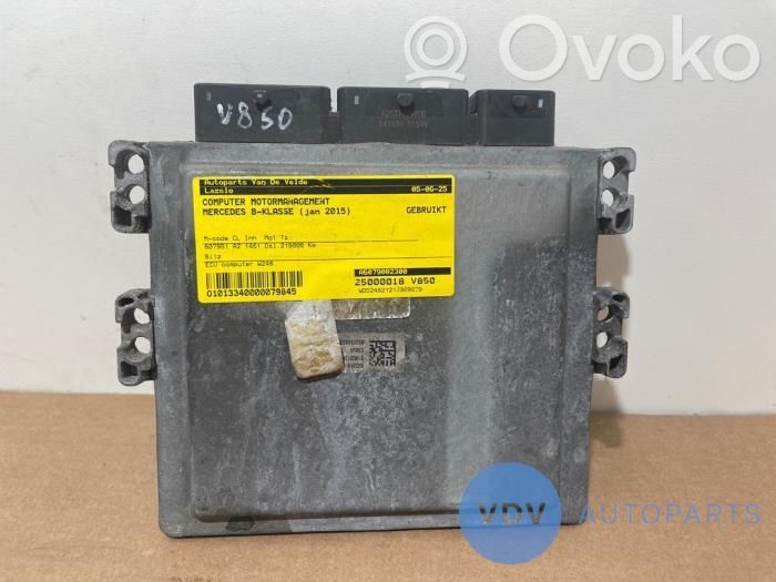 Mercedes-Benz B W246 W242 Engine control unit/module 