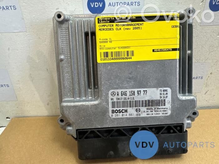Mercedes-Benz CLK A209 C209 Engine control unit/module 