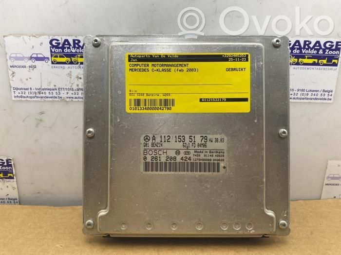 Mercedes-Benz C W203 Engine control unit/module 