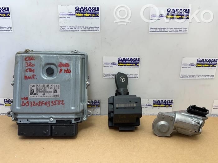 Mercedes-Benz CLK A209 C209 Engine ECU kit and lock set 