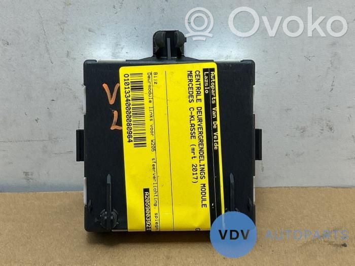 Mercedes-Benz C W205 Oven keskuslukituksen ohjausyksikön moduuli 