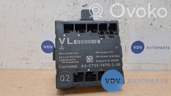 Mercedes-Benz Vito Viano W447 Sterownik / Moduł centralnego zamka 