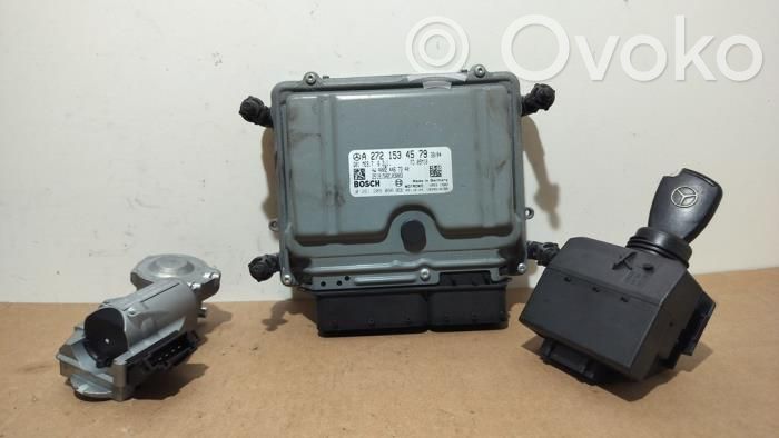 Mercedes-Benz CLK A209 C209 Engine ECU kit and lock set 