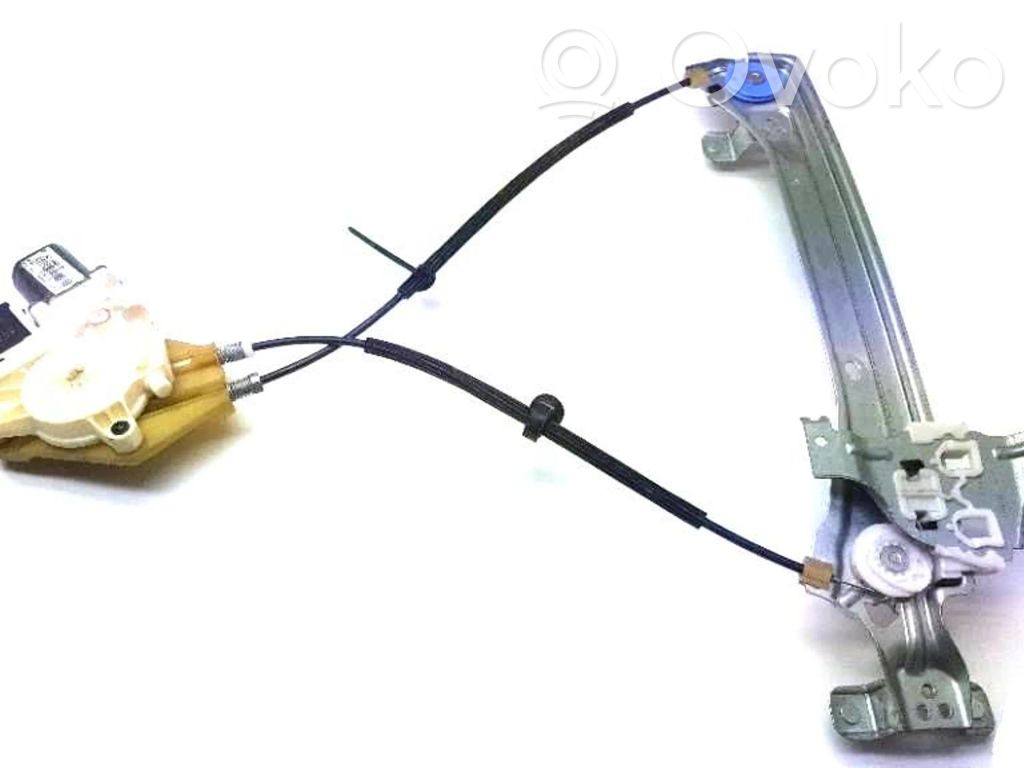 Renault Megane III Rear door window regulator with motor 