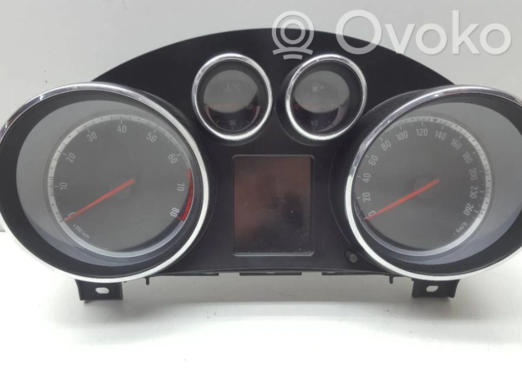 Opel Insignia A Speedometer (instrument cluster) 