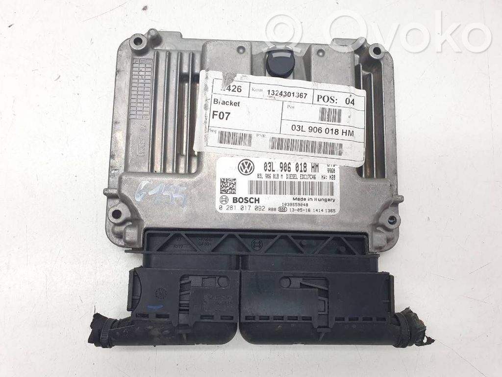 Seat Alhambra (Mk2) Engine control unit/module ECU 