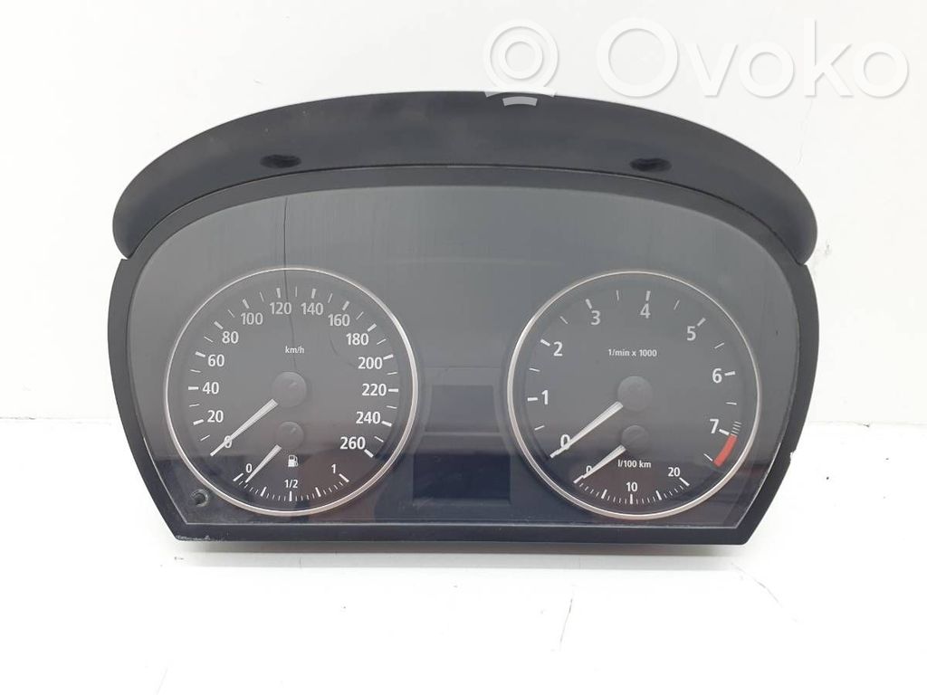 BMW 3 E90 E91 Velocímetro (tablero de instrumentos) 