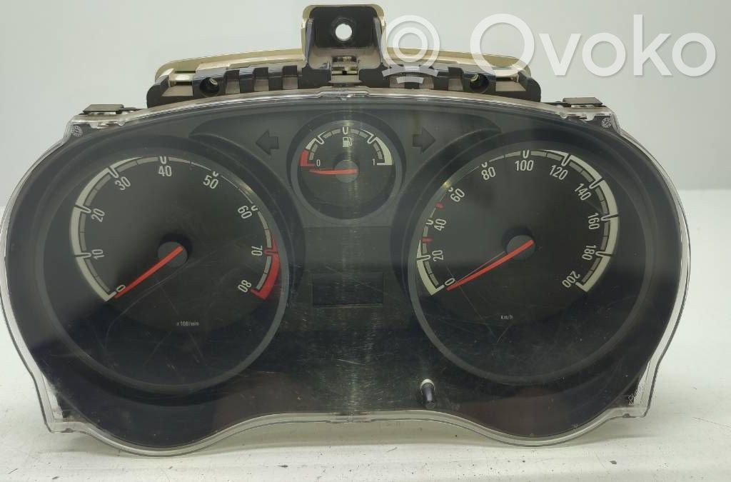 Opel Corsa D Speedometer (instrument cluster) 