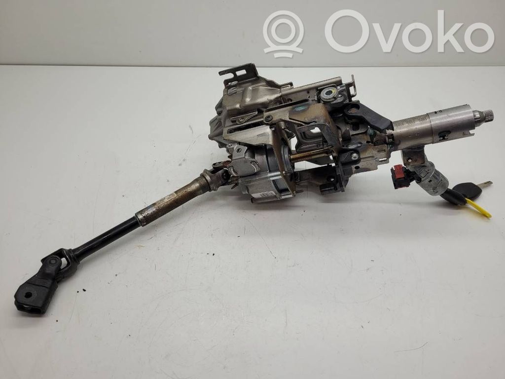 Steering wheel axle