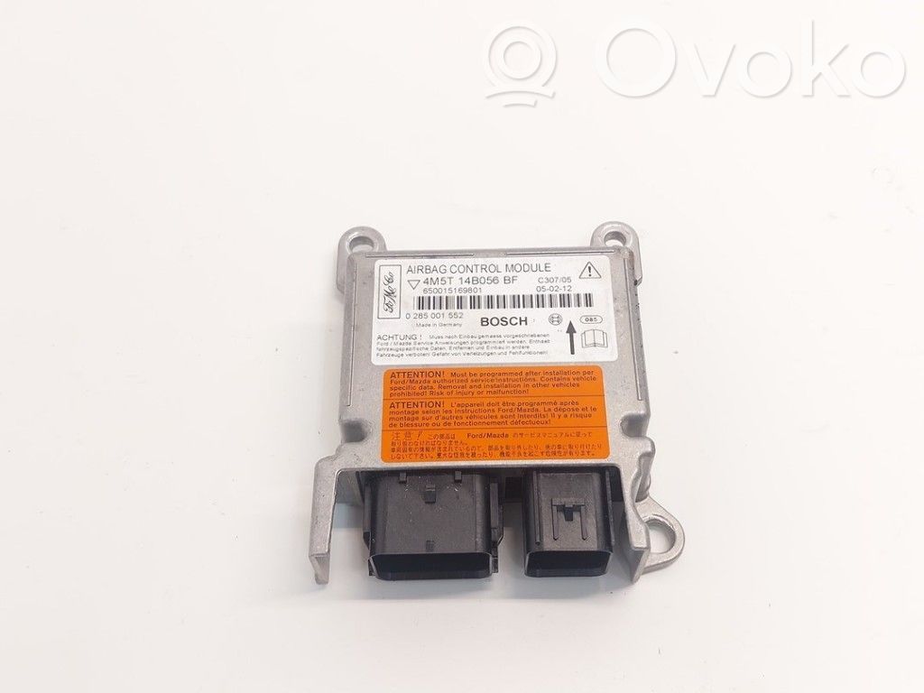Airbag control unit/module   4M5T14B056BF,0285001552,0285001552,4M5T14B056BF