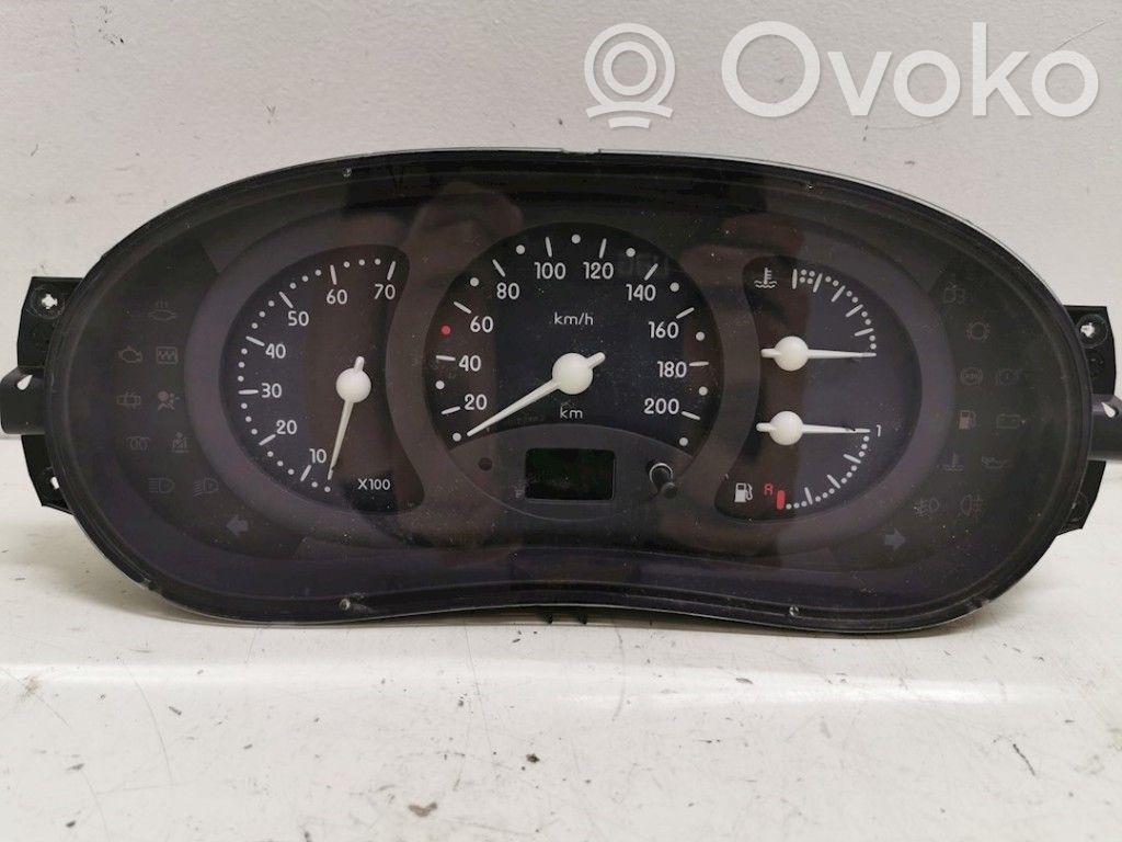 Renault Clio II Speedometer (instrument cluster) 