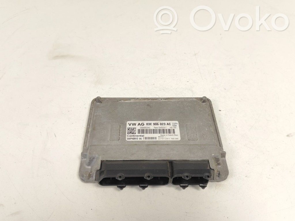 Engine control unit/module   03E906023AC,5WP40912,03E906023AC,5WP40912