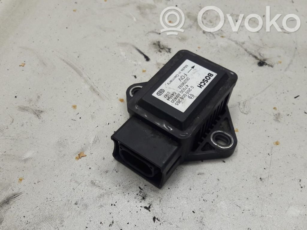 Nissan Primera Airbag deployment crash/impact sensor 