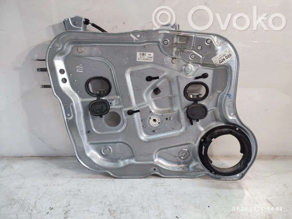 Hyundai Santa Fe Mechanizm podnoszenia szyby przedniej bez silnika 