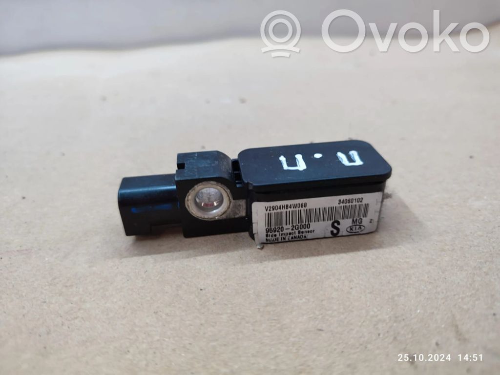 KIA Magentis Sensor impacto/accidente para activar Airbag 