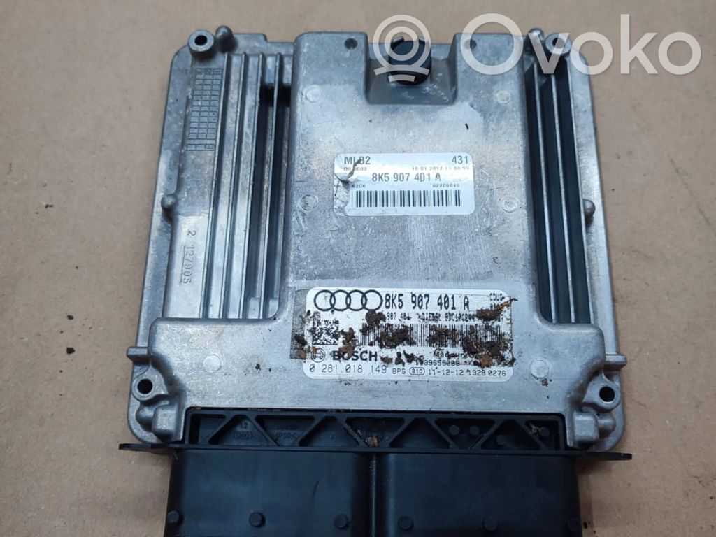 Engine control unit/module   8K5907401A