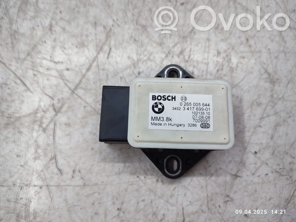 BMW X3 E83 ESP acceleration yaw rate sensor 