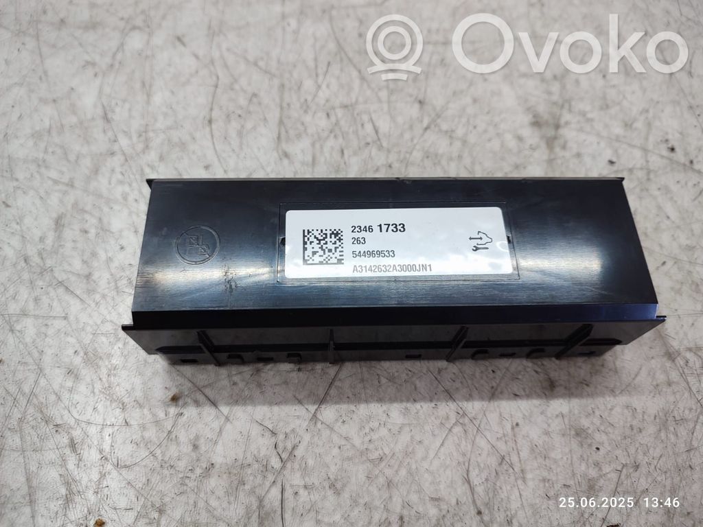 Opel Insignia A Air conditioning/heating control unit 